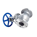 Stainless steel globe valves are used for pipelines
